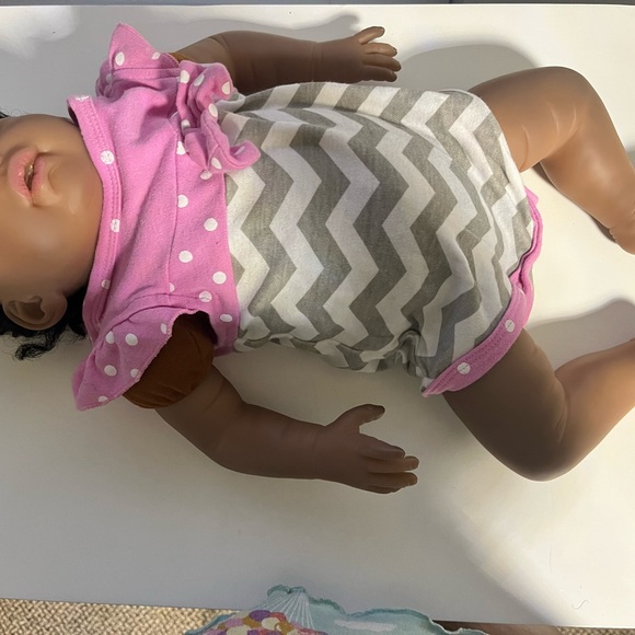 Paradise Galleries Reborn African American Black Toddler Doll Chantilly - Picture 8 of 11